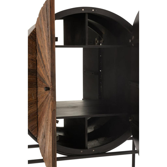 Lamp Bruin Mdf 38 cm Bar Cabinet-Tafellampen-J-Line