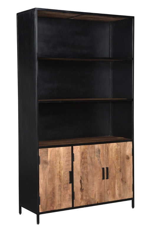 Kast Sturdy Mangohout Naturel hout 120x40 cm-Opbergkasten-Livingfurn