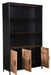 Kast Sturdy Mangohout Naturel hout 120x40x200 cm-Opbergkasten-Livingfurn