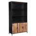 Kast Sturdy Mangohout Naturel hout 120x40x200 cm-Opbergkasten-Livingfurn