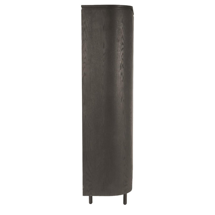 Kast Tobago Eikenhout fineer Bruin 115x43x180 cm-Opbergkasten-Livingfurn