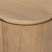 Kast Tobago Eikenhout fineer Naturel hout 115x43x180 cm-Opbergkasten-Livingfurn