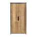 Kast Tomar Teakhout Naturel hout 100x40x195 cm-Opbergkasten-Livingfurn