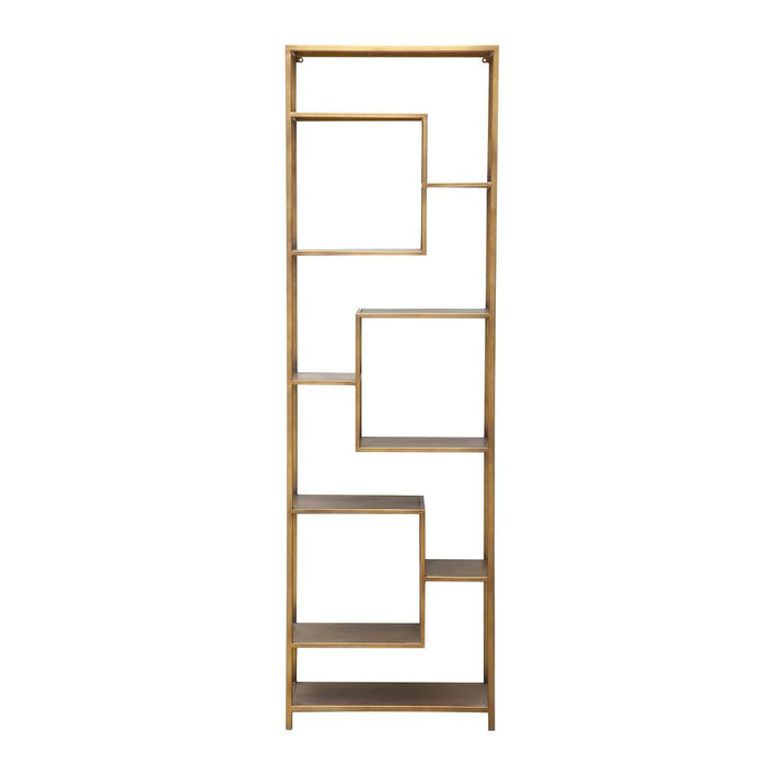 Kast Vakkenkast Geel 30x60 cm-Opbergkasten-PTMD