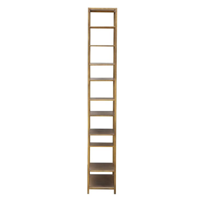 Kast Vakkenkast Geel 30x60 cm-Opbergkasten-PTMD