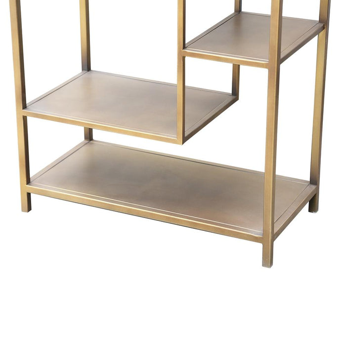 Kast Vakkenkast Geel 30x60 cm-Opbergkasten-PTMD