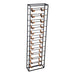 Kast Vakkenkast Zwart 15x40 cm Rechthoekig-PTMD