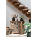 Kast Verouderd hout bruin-Ladenkasten-J-Line