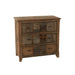 Kast Verouderd hout bruin-Ladenkasten-J-Line