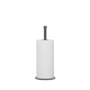 Keukenrolhouder Antiek Grijs Metaal - 13x13x33 cm-Opbergdozen en manden-LABEL51