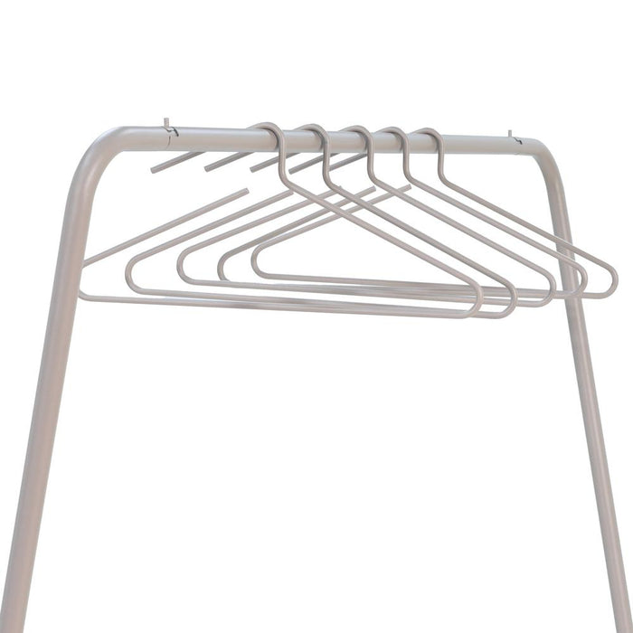 Kledinghangers HANG-ON Coat hangers Silky Taupe 46x0.8x20.5cm-Kapstokken-Spinder