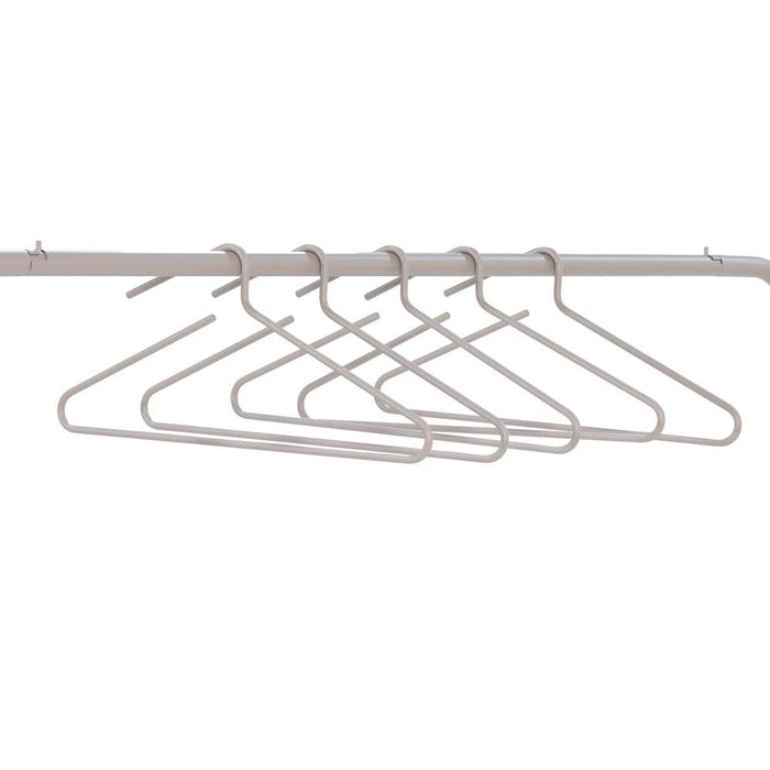 Kledinghangers HANG-ON Coat hangers Silky Taupe 46x0.8x20.5cm-Kapstokken-Spinder