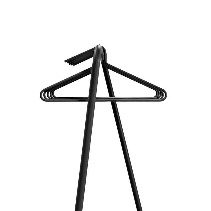 Kledinghangers HANG-ON Coat hangers Staal Zwart 46x0.8x20.5cm-Kapstokken-Spinder