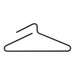 Kledinghangers HANG-ON Coat hangers Staal Zwart 46x0.8x20.5cm-Kapstokken-Spinder