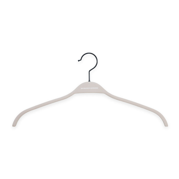 Kledinghangers ROSA Hout Silky Taupe 46x1.6x21cm Spinder Design-Kledinghangers-Spinder