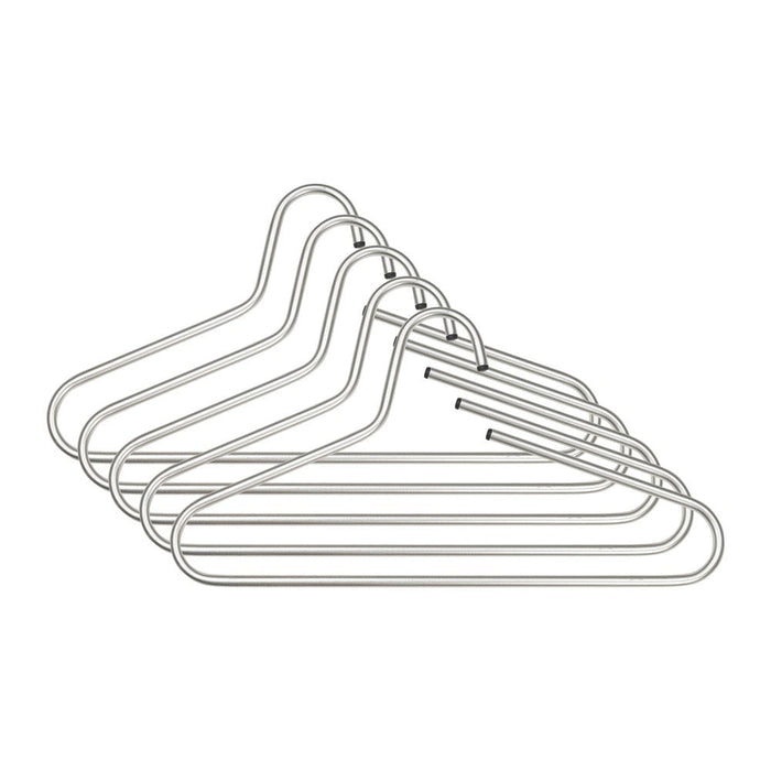 Kledinghangers VICTORIE Staal Nikkel 42x6x21.5cm Spinder Design-Kledinghangers-Spinder