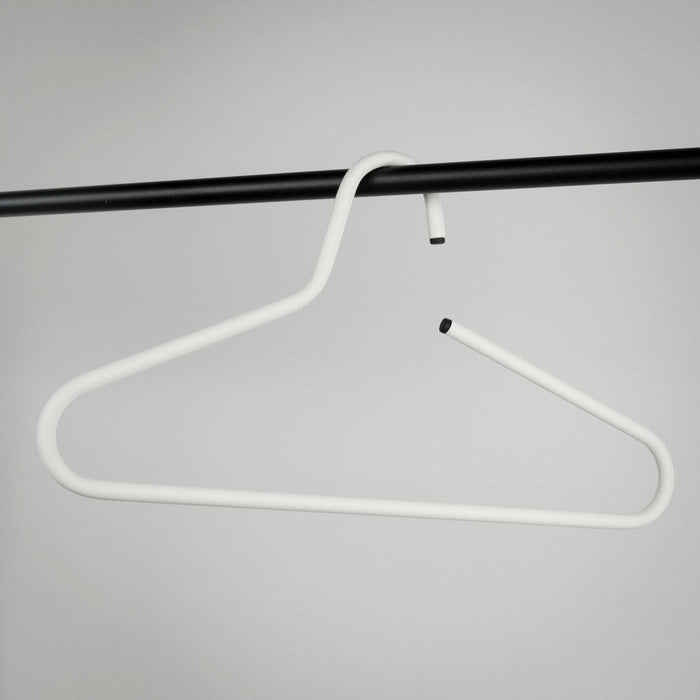 Kledinghangers VICTORIE Staal Wit 42x1x21.5cm Spinder Design-Kledinghangers-Spinder