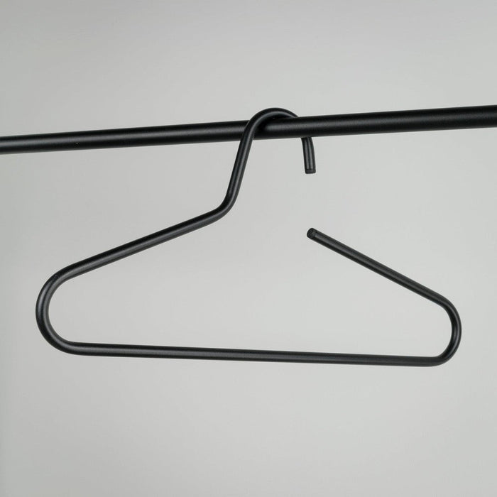 Kledinghangers VICTORIE Staal Zwart 42x1x21.5cm Spinder Design-Kapstokken-Spinder