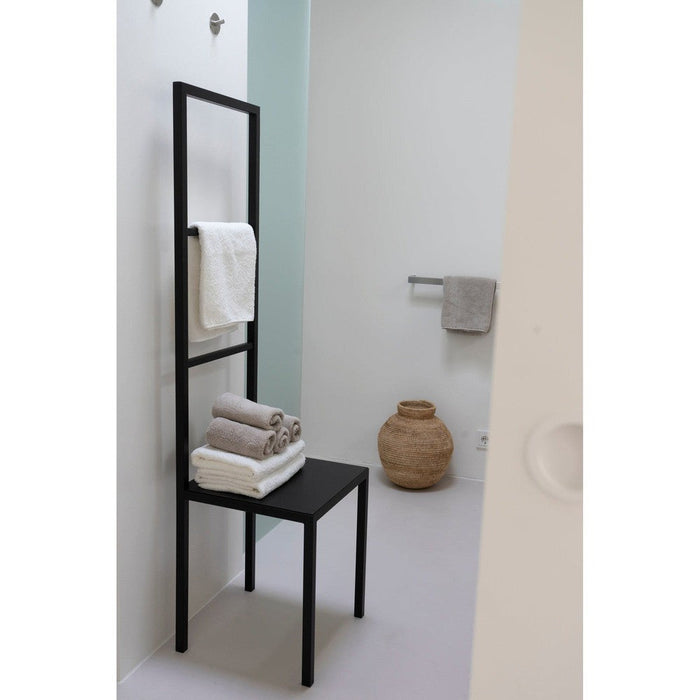 Kledingrek DRESSBUDDY Staal Zwart 40x40x150cm Spinder Design-Kapstokken-Spinder