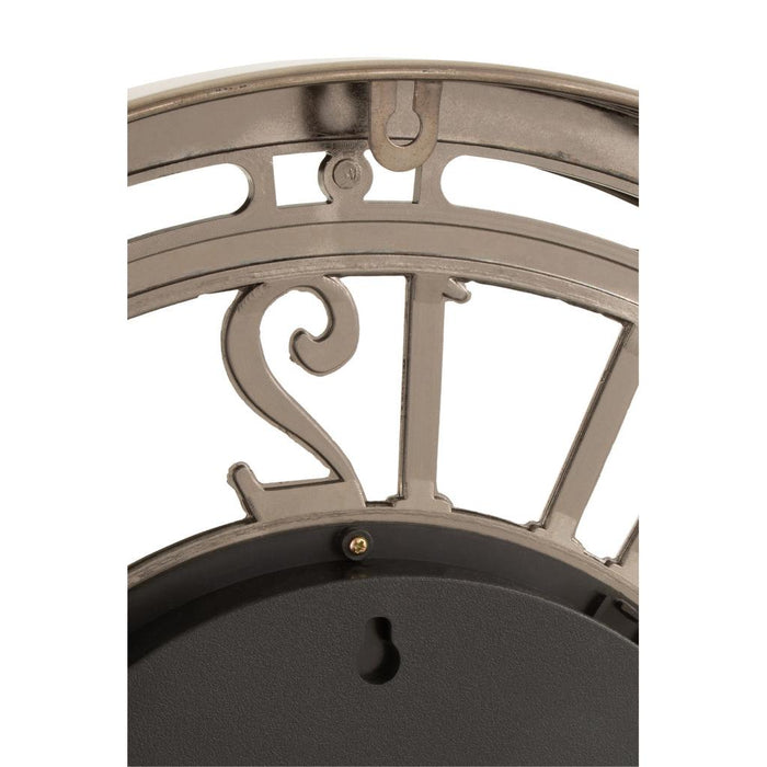 Klok Bronze Glas Antiek 53 cm-Wanddecoratie-J-Line