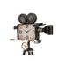 Klok Camera On Tripod IJzer Zwart-Klokken-J-Line