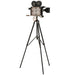 Klok Camera On Tripod ijzer Zwart 56x56x107.5 cm-Klokken-J-Line