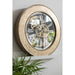 Klok Goud Mdf Antiek 50 cm-Wanddecoratie-J-Line