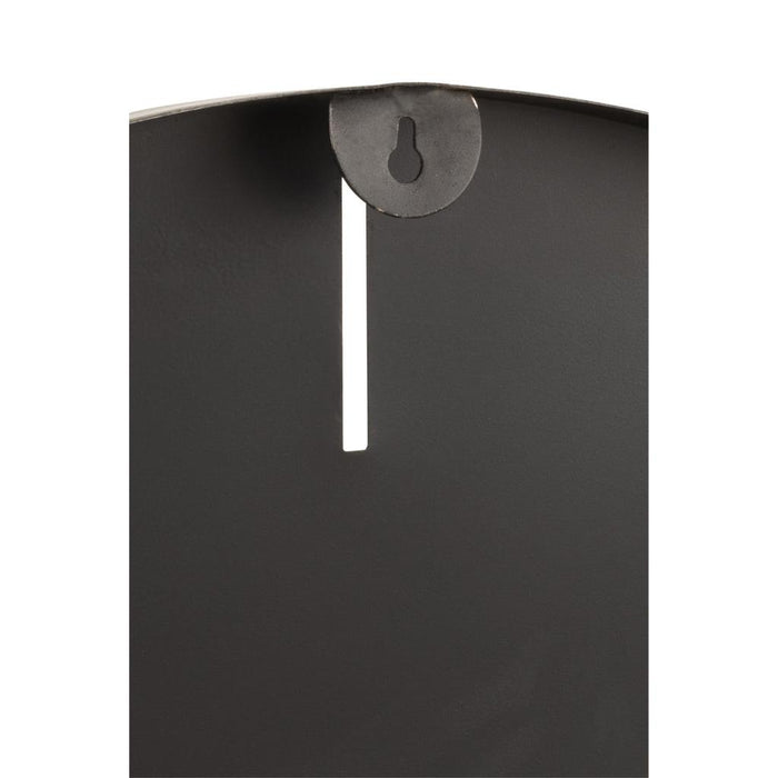 Klok Grijs Ijzer Rond 76 cm-Klokken-J-Line