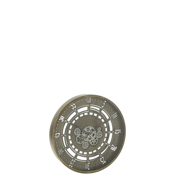Klok Koper Kunststof Rond 60 cm-Klokken-J-Line