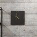Klok TIME 40 x 40 Staal Zwart 40x3x40cm Spinder Design-Klokken-Spinder