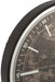 Klok Wereldkaart mdf antiek goud/zwart large-Klokken-J-Line