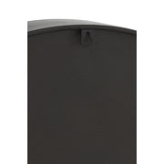 Klok Zwart Metaal L 10x60 cm-Klokken-J-Line