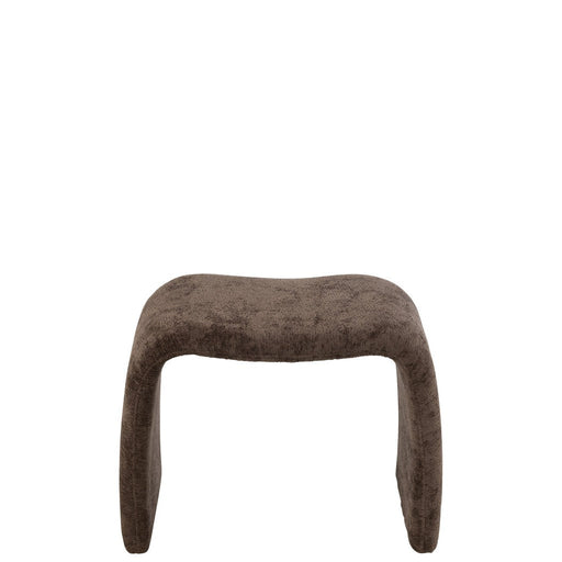 Kruk N shape textiel donkerbruin-Krukjes-J-Line
