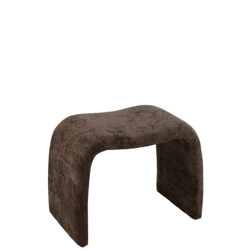Kruk N shape textiel donkerbruin-Krukjes-J-Line