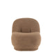 Kruk Teddy Velvet Wit Brown-Krukjes-J-Line