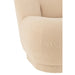 Kruk Teddy Velvet Wit Warm Beige-Krukjes-J-Line