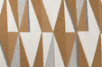 Kruk Ziggy Polyester Multi color Ø36x45 cm-Krukken-Creating Home