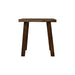 Kruk voor buiten - 45x29x45 - Naturel - Teak-Krukken-HSM Collection