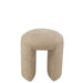 Krukje Beige Grenenhout Rond 42 cm-Krukken-J-Line
