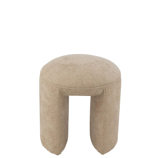 Krukje Beige Grenenhout Rond 42 cm-Krukken-J-Line