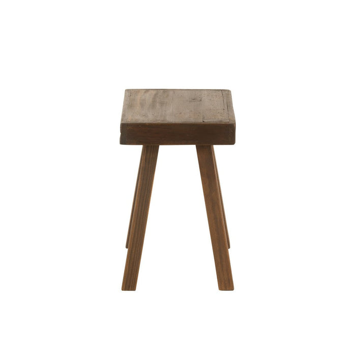 Krukje Bruin Fir hout 30 cm-Krukjes-J-Line