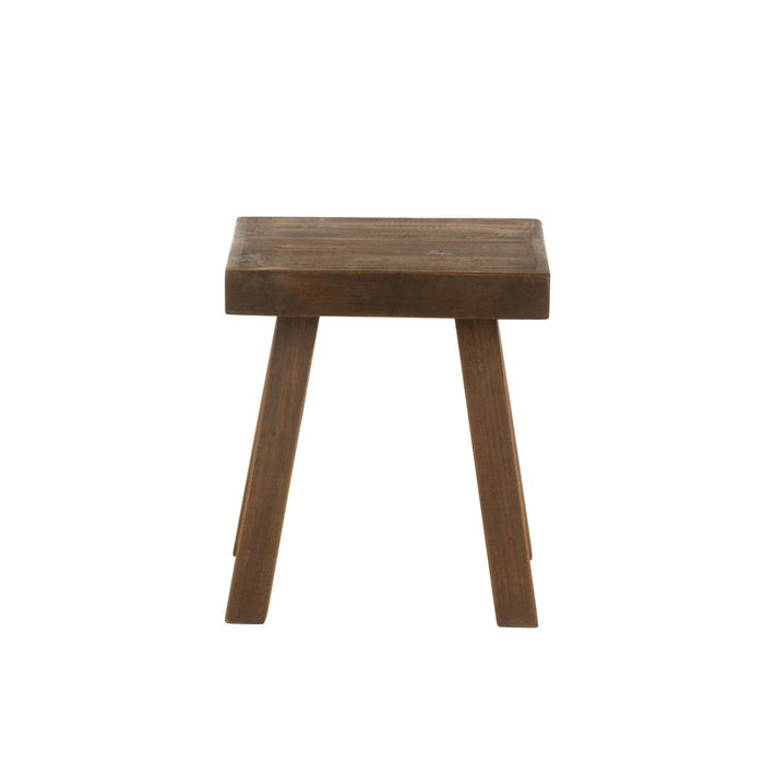 Krukje Bruin Fir hout 30 cm-Krukken-J-Line