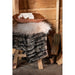 Krukje Bruin Recycled hout Vierkant 38 cm-Krukken-J-Line