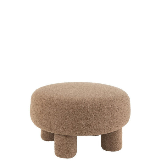 Krukje Bruin Sponge Rond 52 cm 52x52x28 cm-Krukken-J-Line
