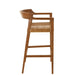 Krukje Bruin Teakhout 53 cm-Krukken-J-Line