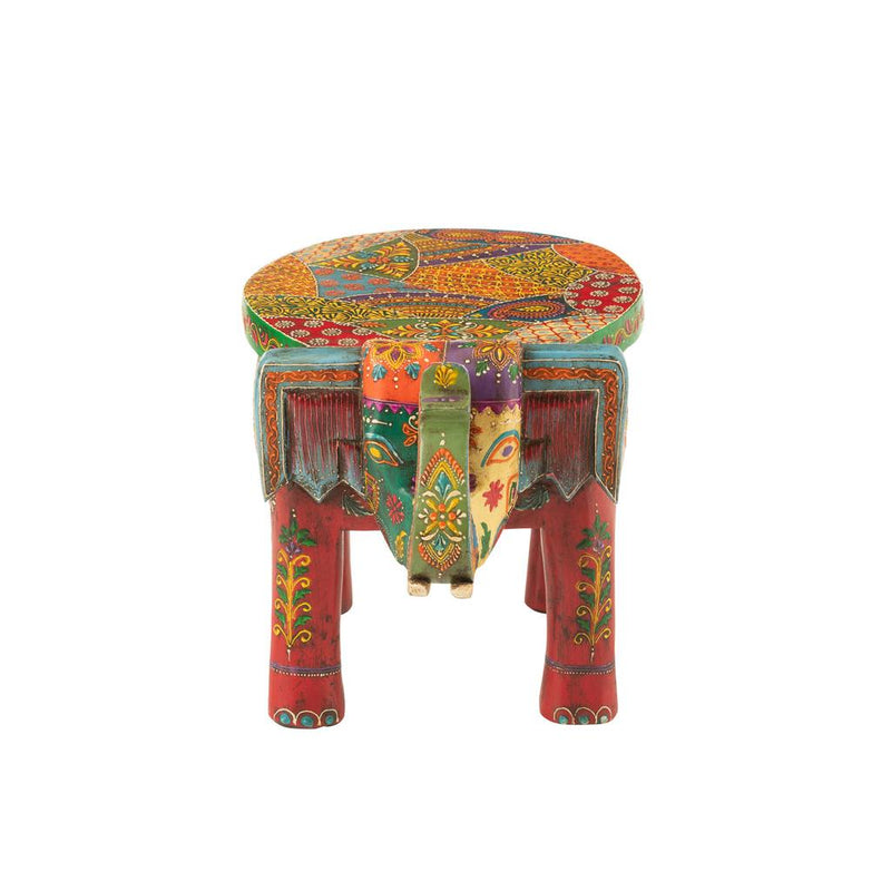 Krukje Elephant Delhi Mangohout Mix 25x35x25 cm-Krukken-J-Line