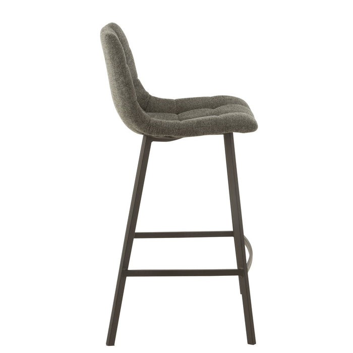 Krukje Grijs Multiplex 43 cm - Grijs/greige - 15490-Krukjes-J-Line