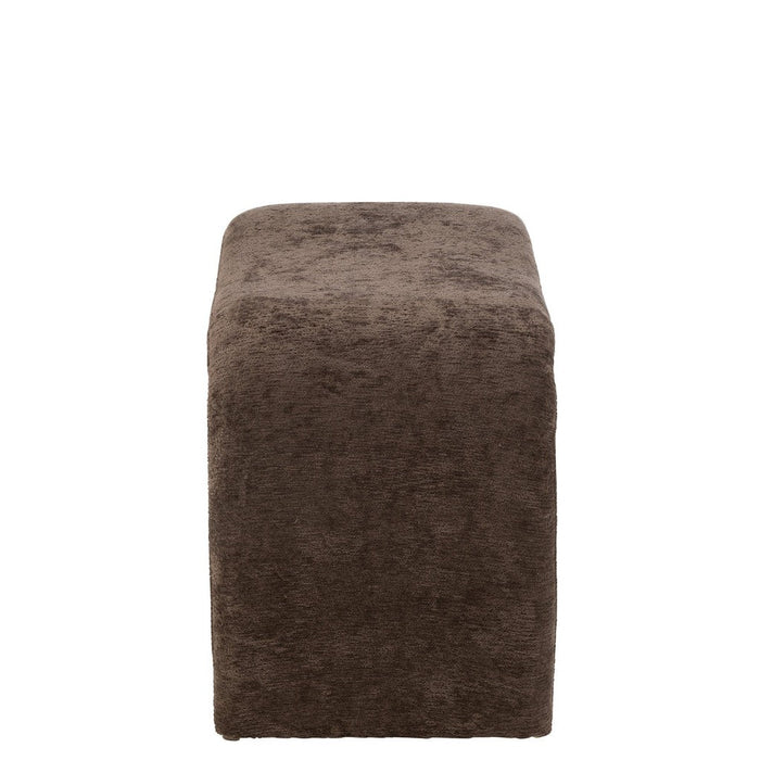 Krukje N Shape Textile Dark Bruin 37x61x47 cm-Krukken-J-Line