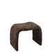 Krukje N Shape Textile Dark Bruin 37x61x47 cm-Krukken-J-Line