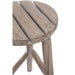 Krukje Naturel Eiken hout Rond 40 cm-Krukjes-J-Line